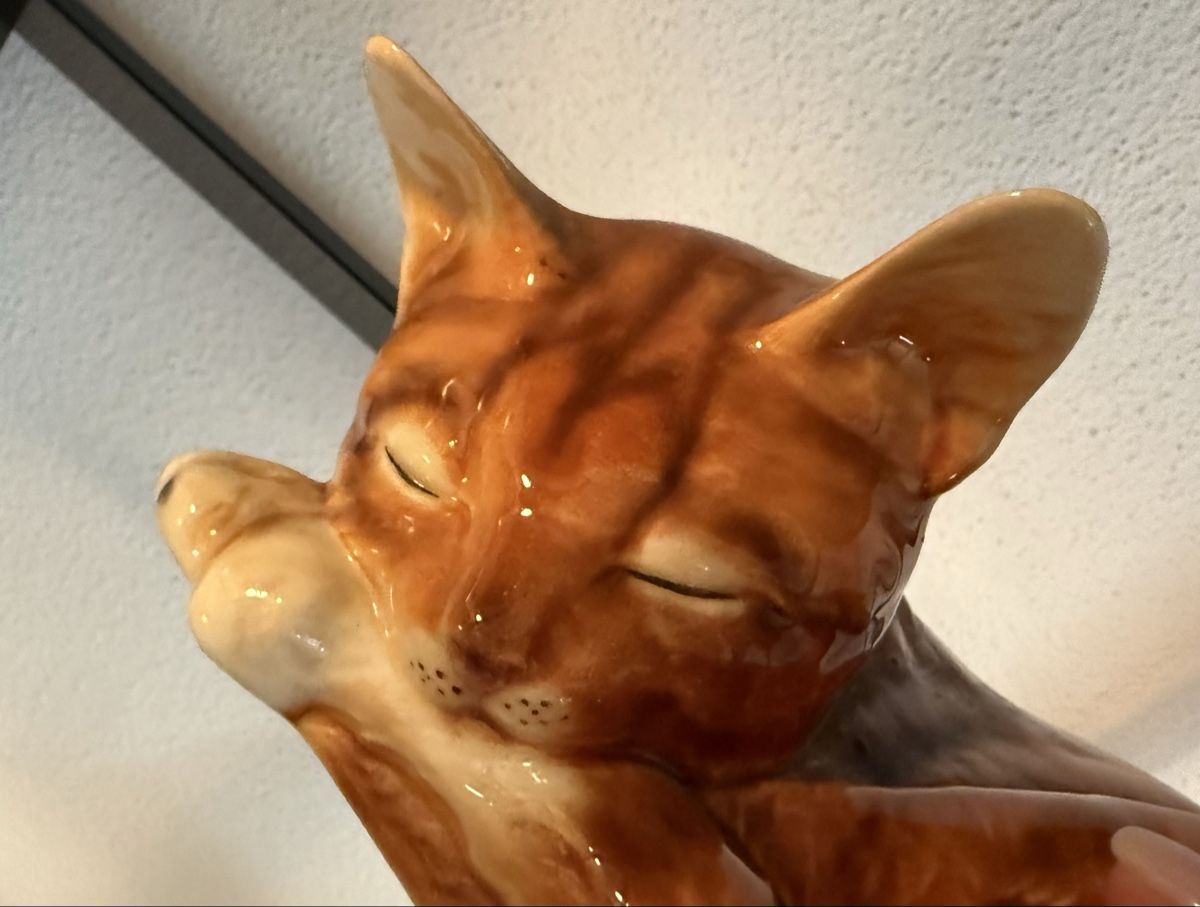 Figuren: Goebel Katze rot liegend – Neu (gemäss Beschreibung) aus Luzern von Collie_Bel 3