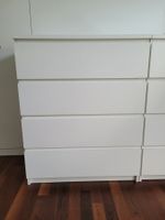 Kommode Malm weiss 4 Schubladen 80x100cm