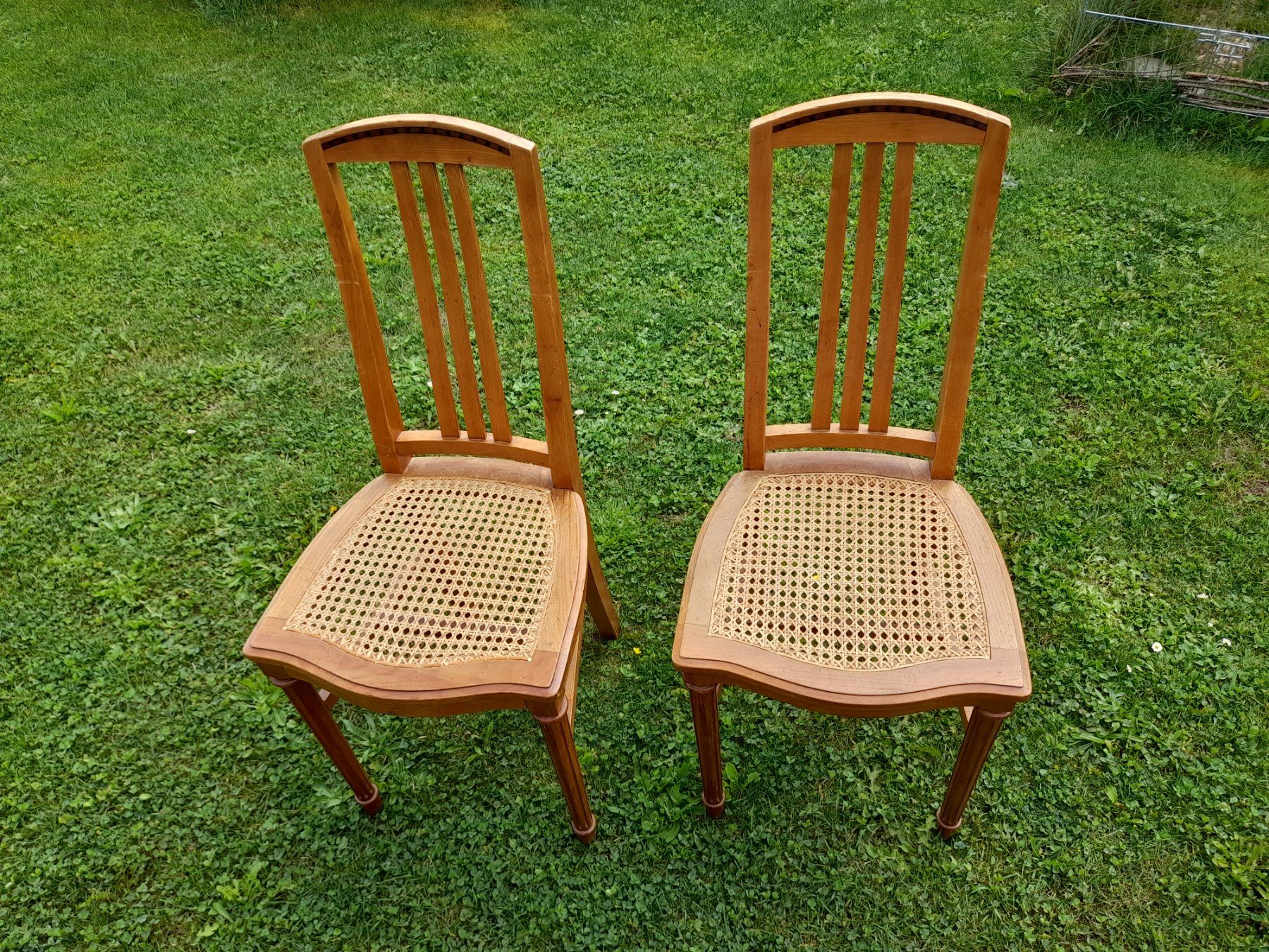 Sedie: 2 chaises en cannage traditionnel – Usato da Les Geneveys-sur-Coffrane venduto da papoute