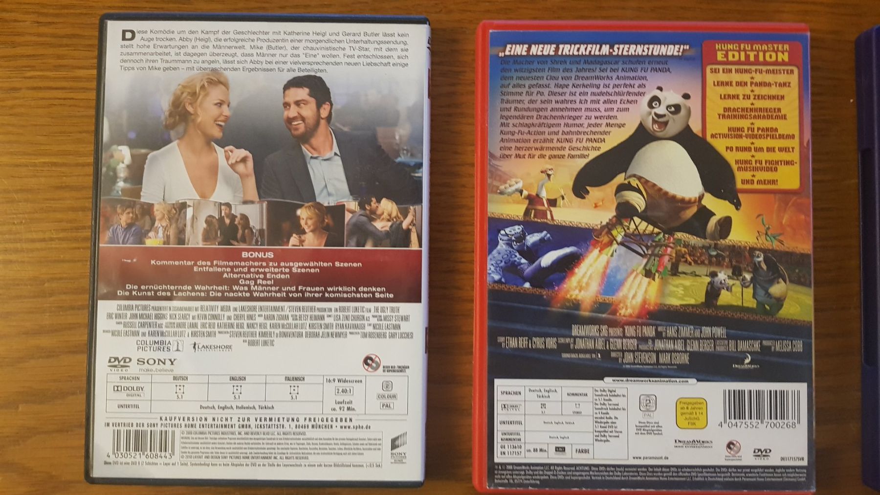 Alle DVDs: DVD Filme Kong Fu Panda, Wall-e, etc – Gebraucht aus Oetwil am See von DerDre 1