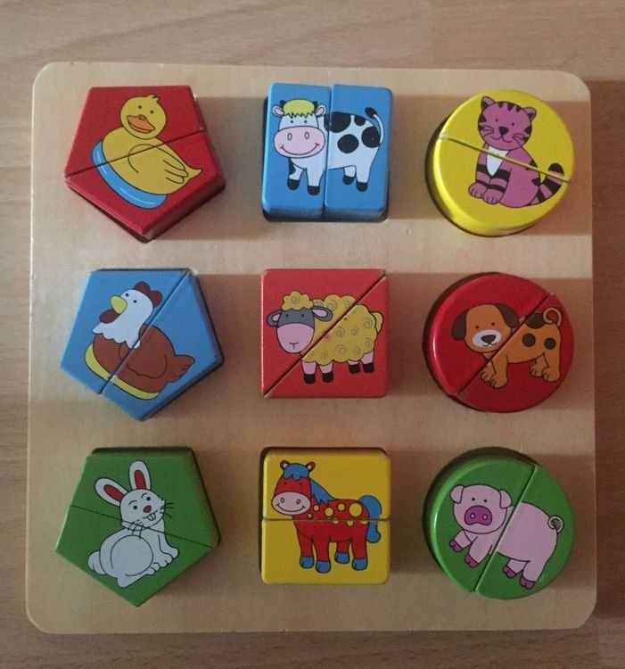 Puzzle: 3 Holzpuzzler – Usato da Wallisellen venduto da Wallisellen77 1
