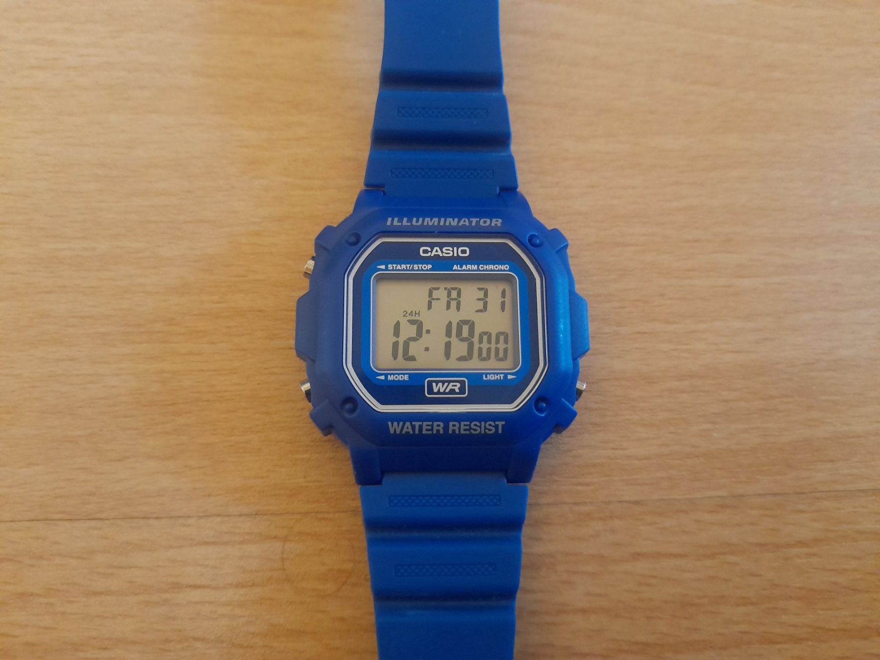 Casio Orologi: Casio Digitaluhr Modell F-108WH blau – Nuovo (secondo la descrizione) da Lustmühle venduto da chevi03 1
