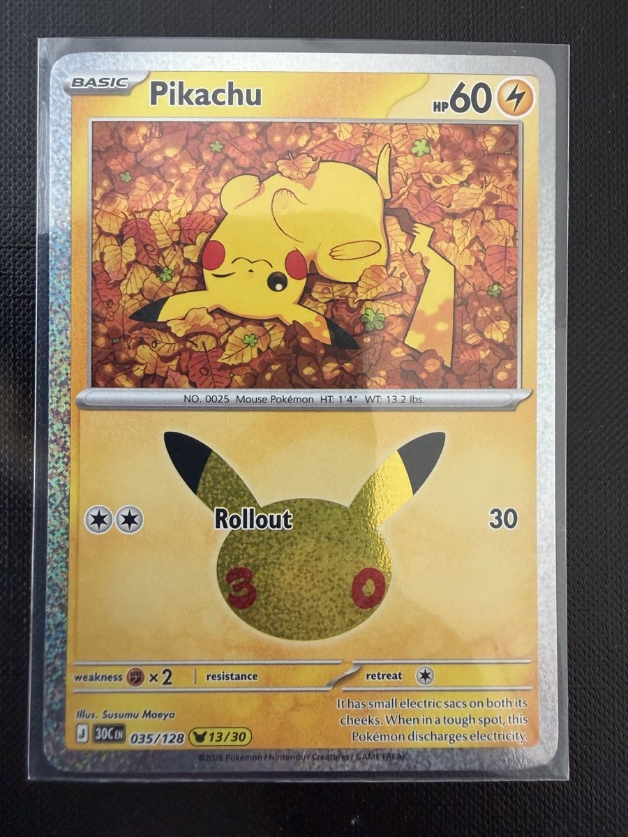 Pokémon Cartes à collectionner: Pikachu #035 30C EN – Neuf (Voir description) à Savigny par Matgab94