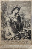 Hendrick GOLTZIUS (1558-1617), Jan Saenredam, Kupferstich
