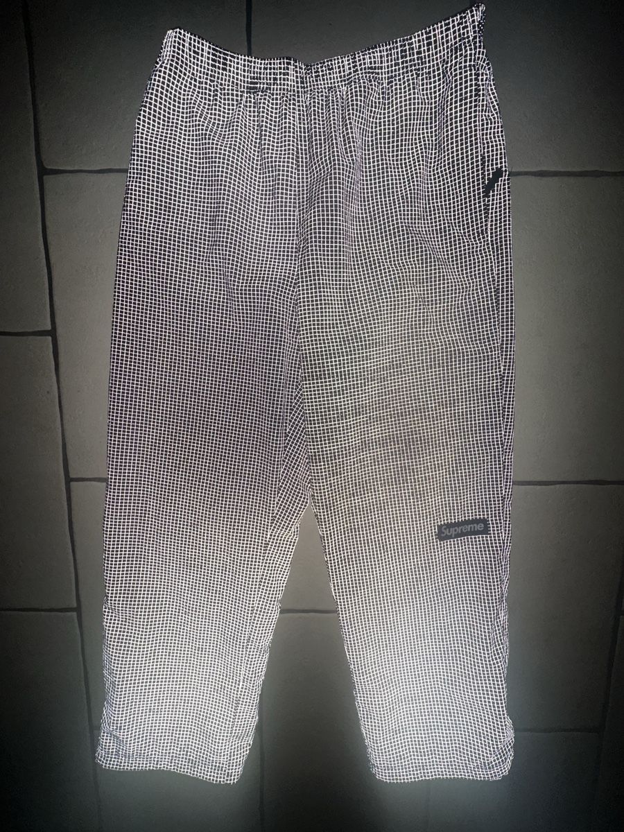 Supreme Hosen: Supreme Reflective Ripstop Trainingshose Schwarz L – Neu (gemäss Beschreibung) aus Triesen von mvaugusta 2