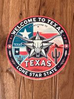 Welcome to Texas / schönes Blechschild / 20 CM / neu!!!