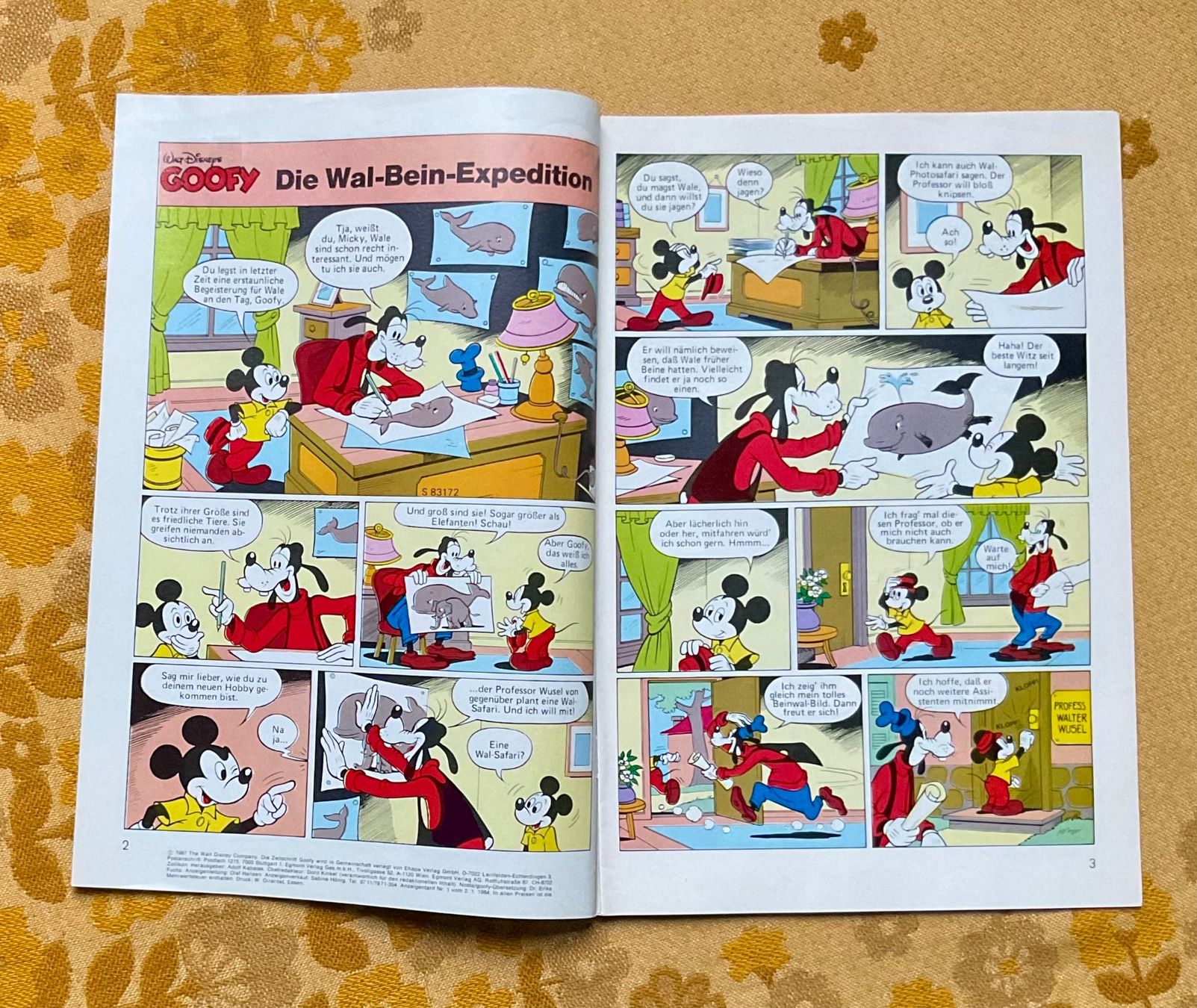 BD: Goofy Heft Nr 2 von 1987 – D'occasion à Endingen par nathan05 1