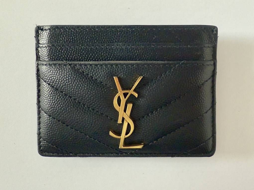 Saint Laurent Portamonete: Saint Laurent Card Holder – Usato da Zürich venduto da Miss_Spock