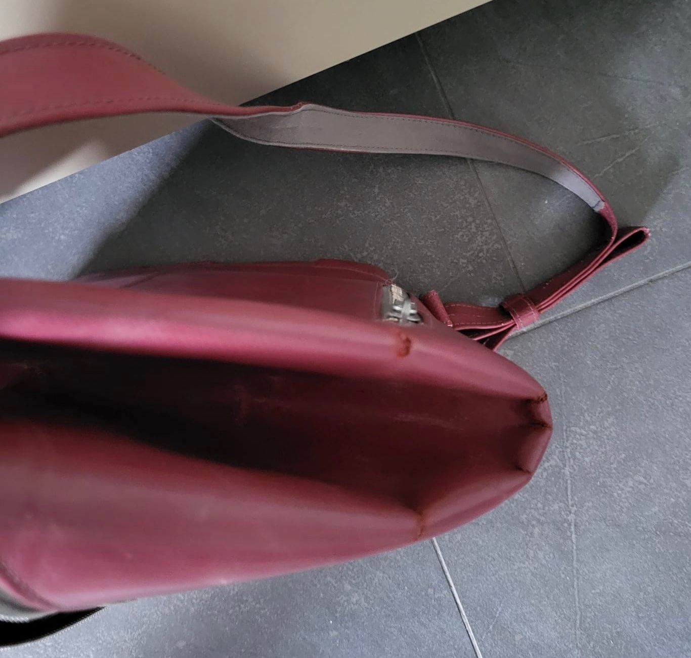 Freitag Zaini: Freitag Woolf R123 Backpack S/AUBERGINE MATT Reference-Linie – Usato da Winterthur venduto da LESA1015 6