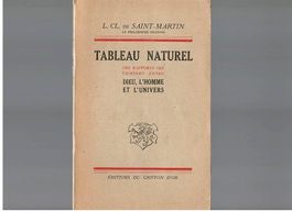 Louis-Claude de Saint-Martin - Tableau naturel - 1946