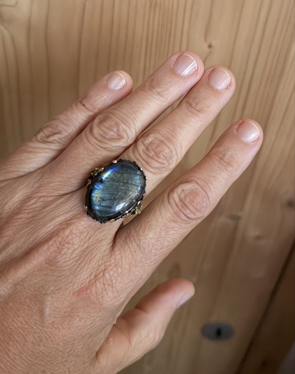 Ringe: Ring mit Labradorit – Neu (gemäss Beschreibung) aus Donat von troja007 2