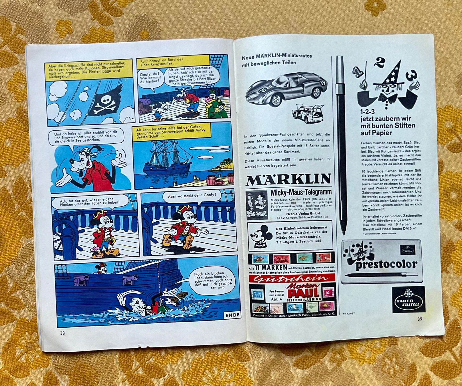 Comics: Micky Maus Heft Nr 41 von 1968 – Gebraucht aus Endingen von nathan05 8