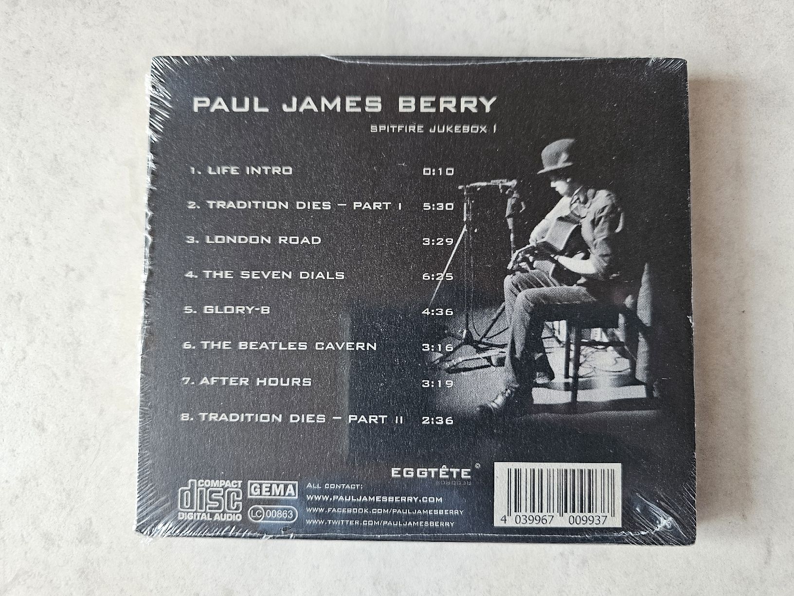 CD: Paul James Berry  -  Spitfire Jukebox l / Fabrikneu – Nuovo e nell'imballaggio originale da Schneisingen venduto da backstore24 1