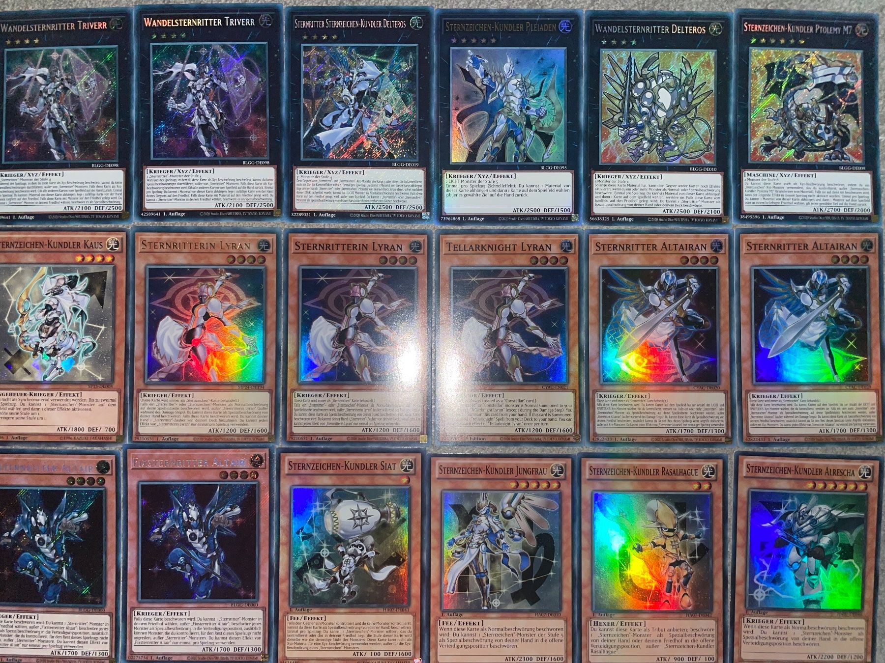 Yugioh Sammelbilder & Trading cards: Seltenes Sternzeichen / Sternritter Deck! – Neu (gemäss Beschreibung) aus Altstätten SG von ChangeMaker 2