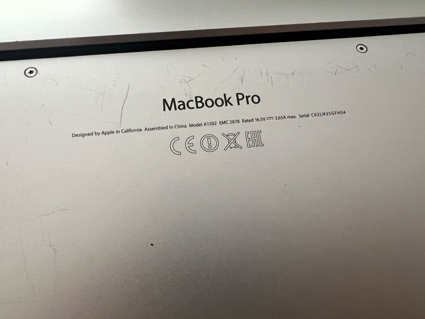 Apple Notebook: MacBook Pro 13", Ende 2013, defekt – Difettoso da Döttingen venduto da Mimu_Kimu 1