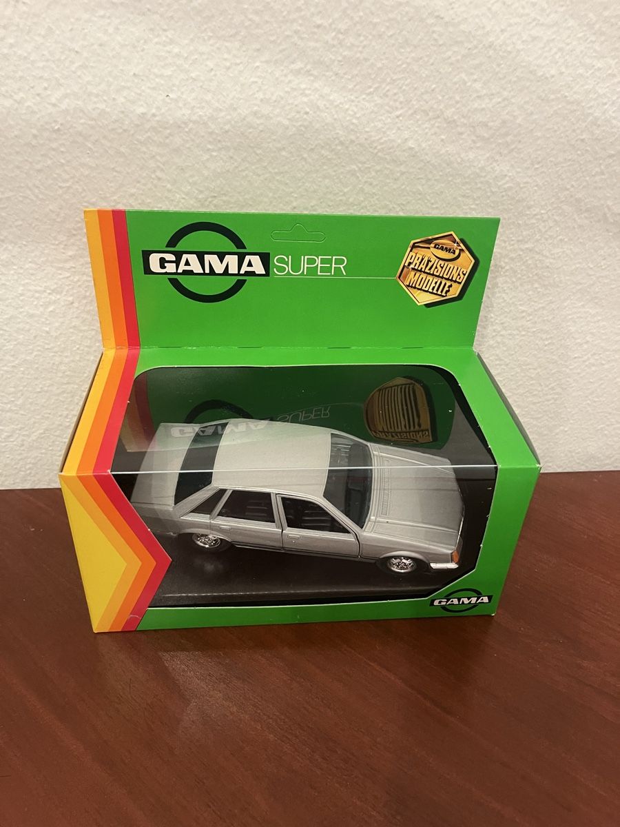 Gama Modellini d'auto: Opel Senator A von Gama - Topzustand 1/25 – Nuovo e nell'imballaggio originale da Wabern venduto da Housi78
