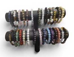 Bracelets en pierre naturel. 3 pcs