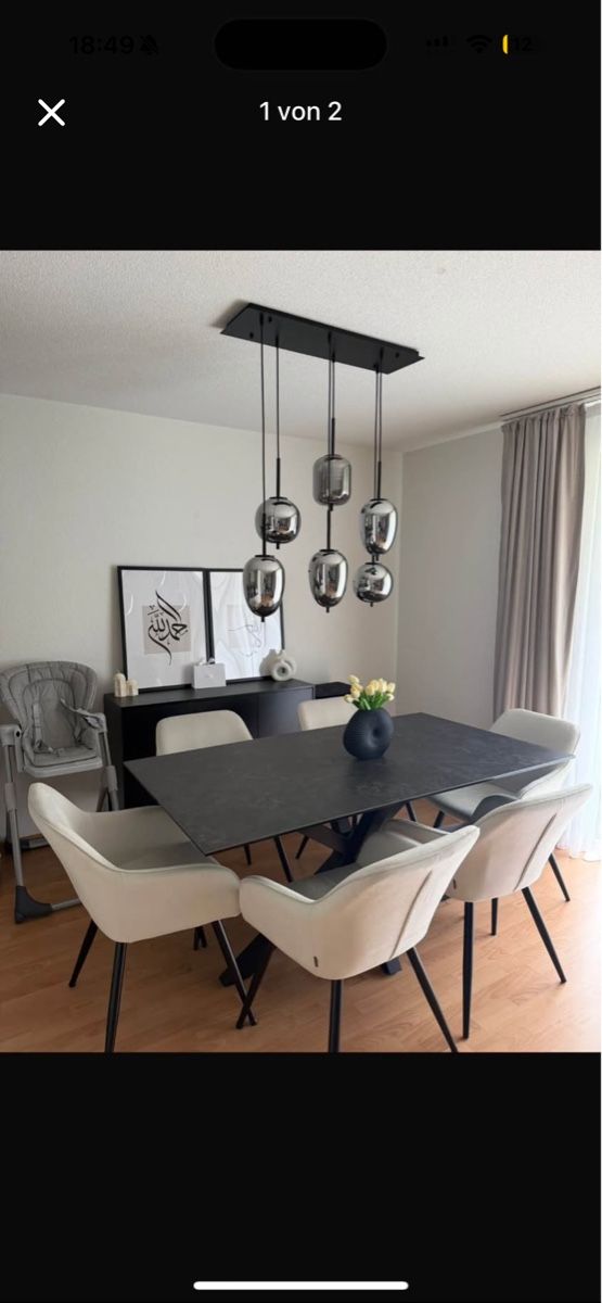 Tavoli: Tisch HEAVEN 160x90x75.5cm anthrazit neu – Usato da Winterthur venduto da agn_b8kw