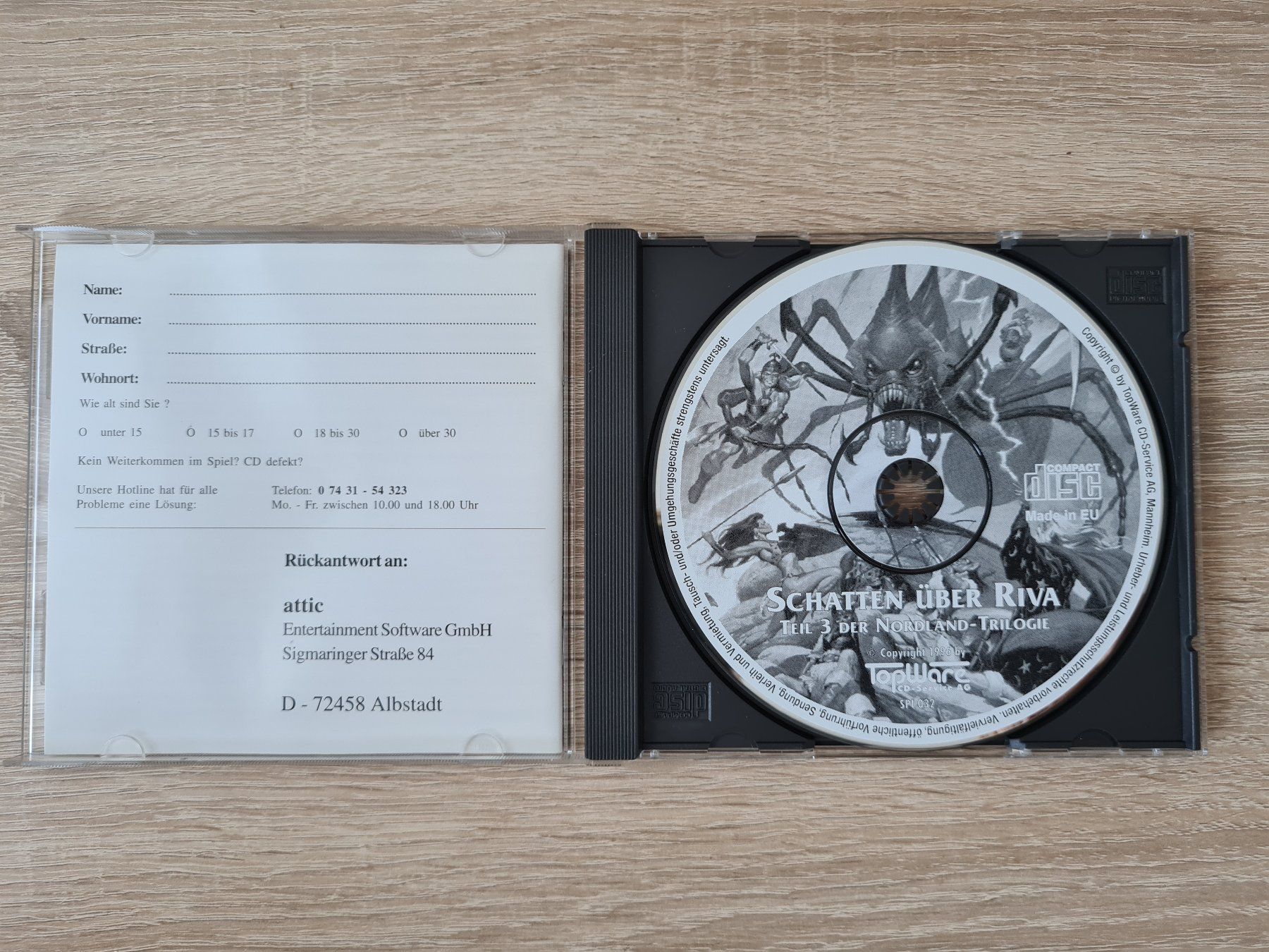 Giochi: Realms Arkania III: Shadows Over Riva-PC – Usato da Carouge GE venduto da Franllo 2