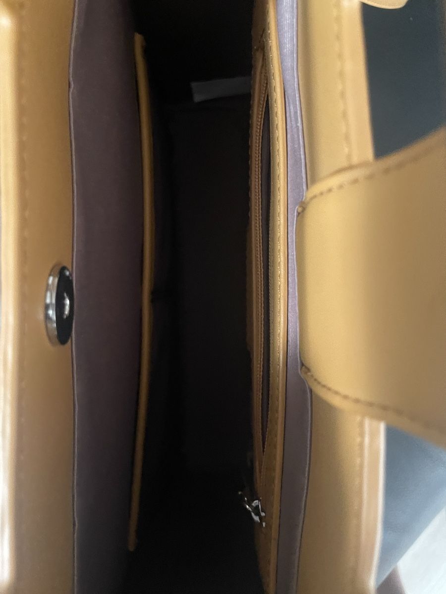 Taschen für Damen: Handtasche Damen Leder hellbraun – Neu (gemäss Beschreibung) aus Meierskappel von Hala03 7