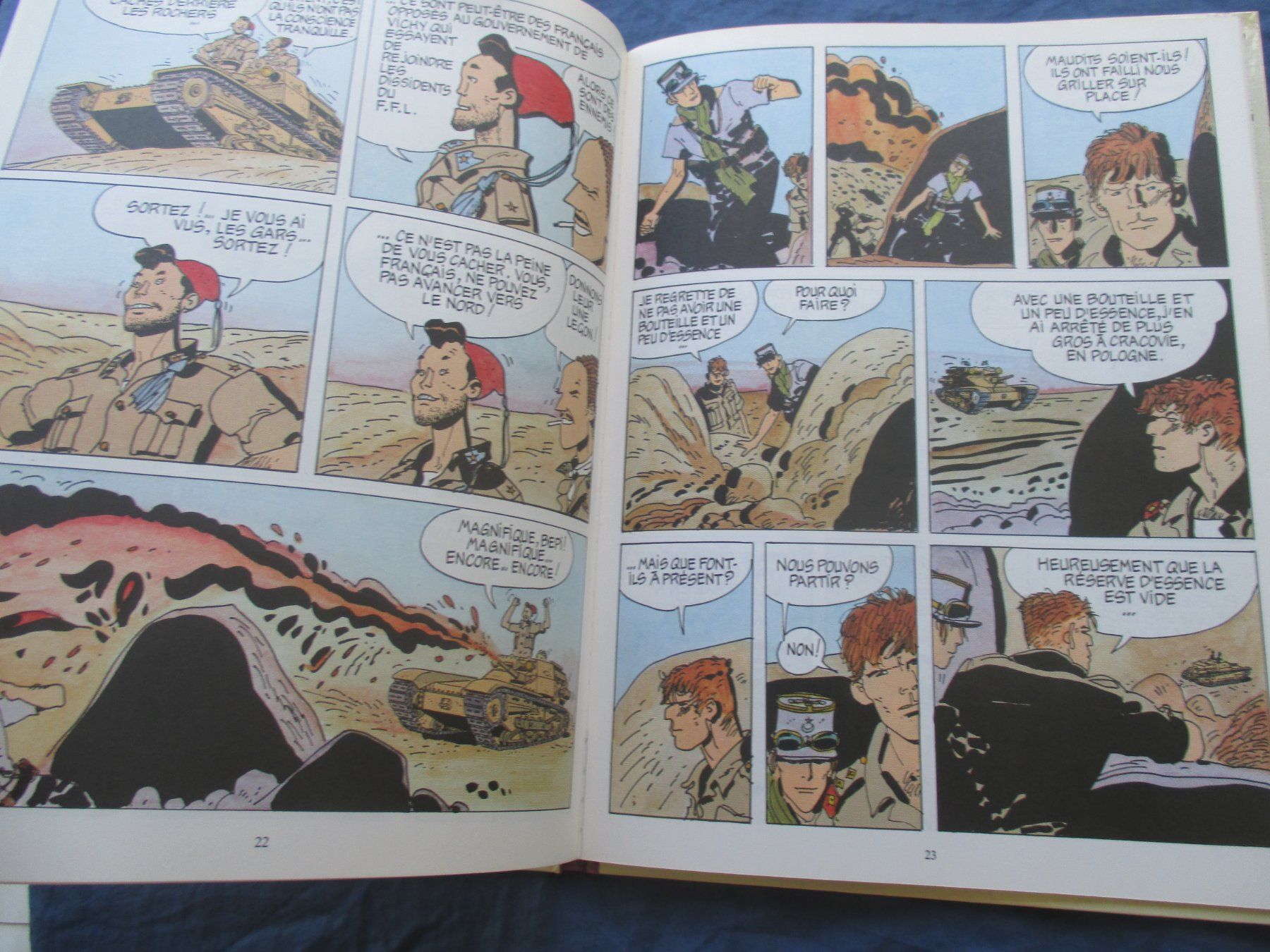 Comics: Les Scorpions du Désert : Conversations mondaine, e.o. – Gebraucht aus Colombier NE von Nevenma 1