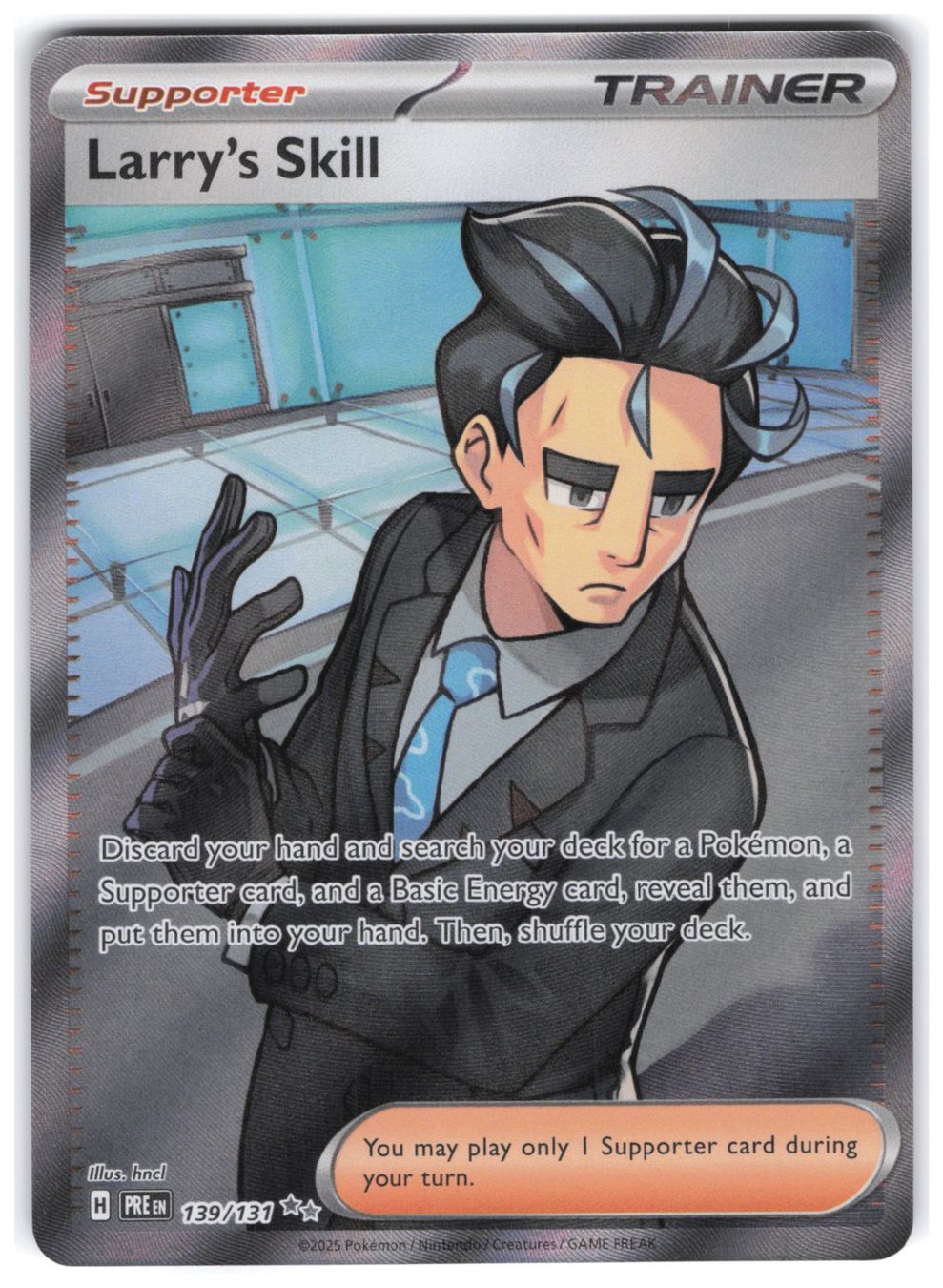 Pokémon Sammelbilder & Trading cards: Larry's Skill / Aokis / Prismatic Evolution / PRE 139 – Neu (gemäss Beschreibung) aus Arni AG von PokemonCardsStore