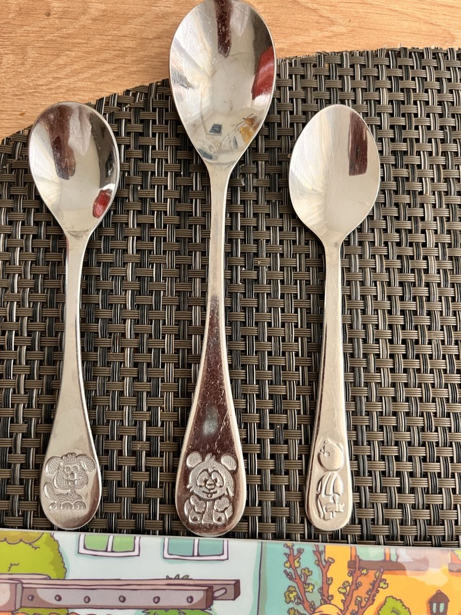 Set di posate: Children's Silverware/Cutlery Set + bread board – Usato da Affoltern am albis venduto da onlyrose123 2