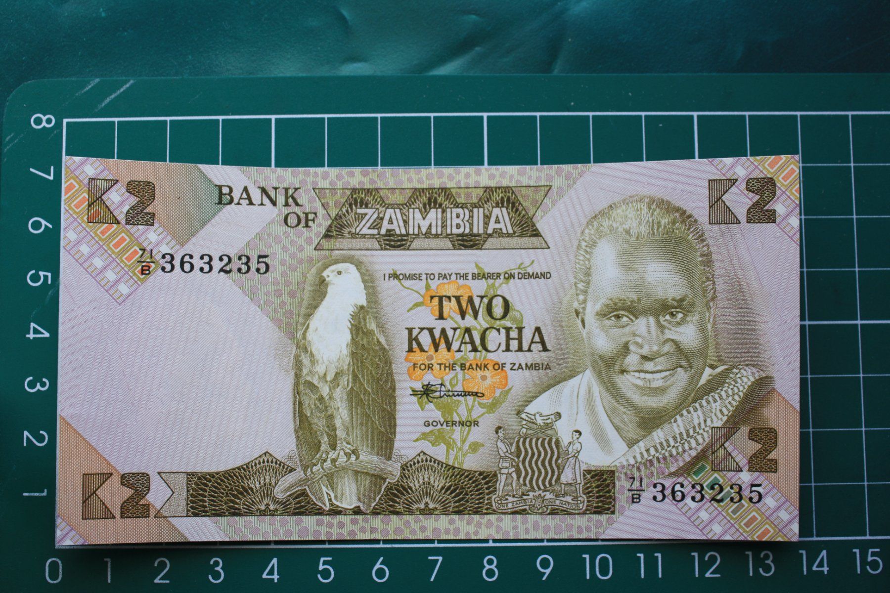 Banconote: banknote zambia 2 kwacha 1980 – Nuovo (secondo la descrizione) da Laupen BE venduto da Gufi57