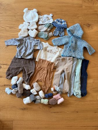 Baby Kleiderpaket Gr. 50/56 - Winter, unisex, Top Zustand!