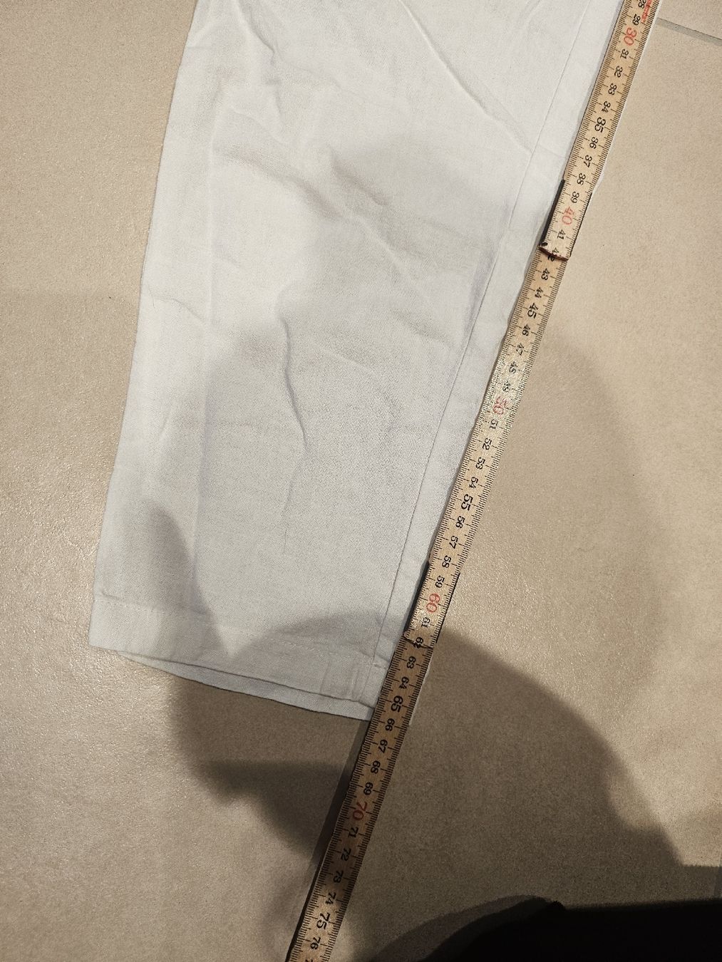 Pantaloni: Leinenhose weiss Bluemotion gr.44 neuwertig – Nuovo (secondo la descrizione) da Allschwil venduto da na.wi.90 5