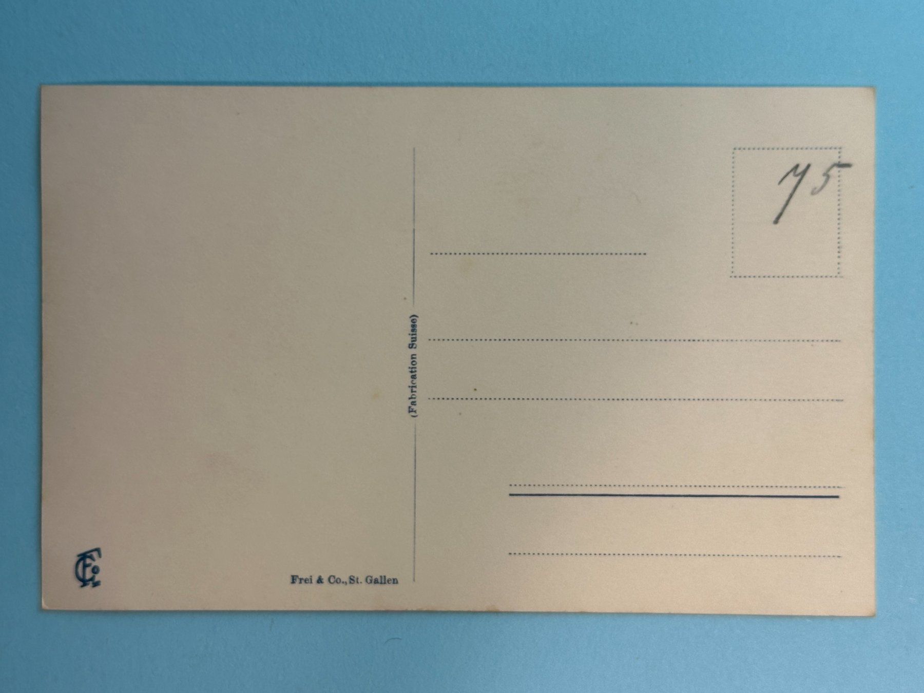 Cartoline postali: Silvrettagletscher mit Verstanklahorn – Usato da Steg VS venduto da danwer74 1