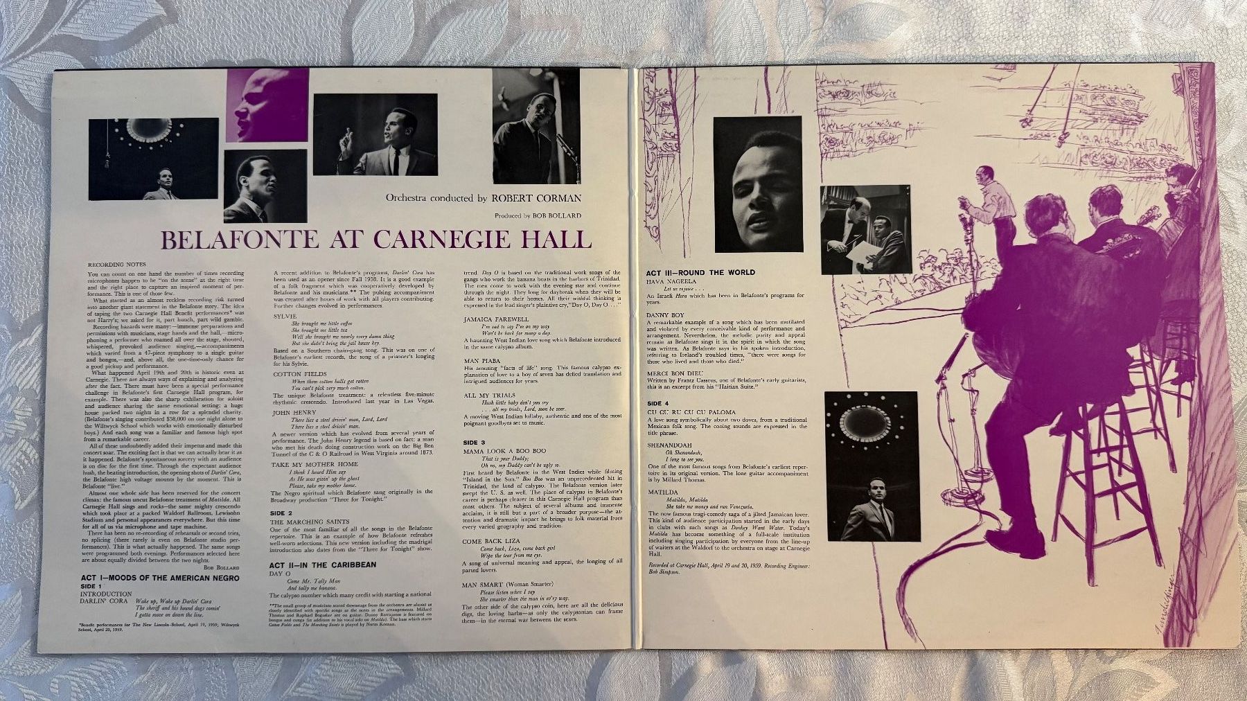 Dischi in vinile: HARRY BELLAFONTE - BELAFONTE At CARNEGIEHALL – Usato da Zürich venduto da fehlton 1