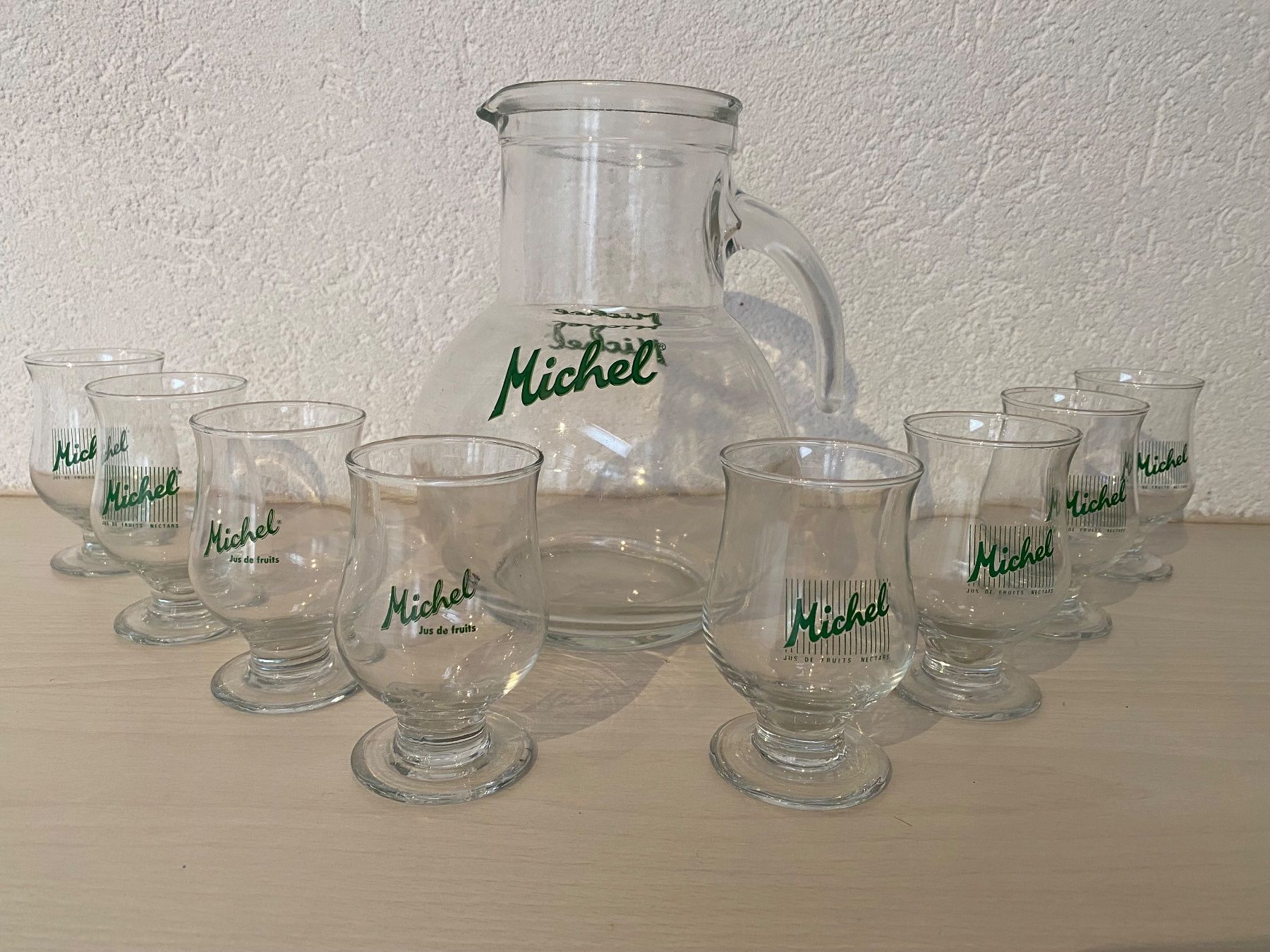 Geschirrsets: Krug mit 8 Gläser von Michel – Gebraucht aus Hägglingen von Karin0802 6