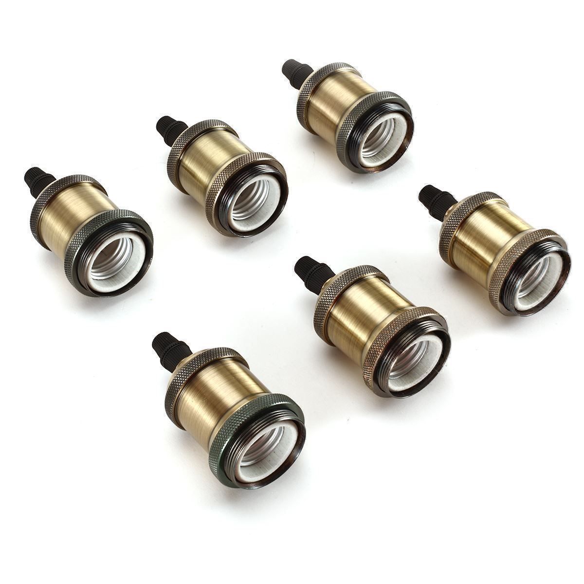 Lampade: 6er E27 Fassung Retro Hängelampe Halter – Nuovo (secondo la descrizione) da Thun venduto da coverall