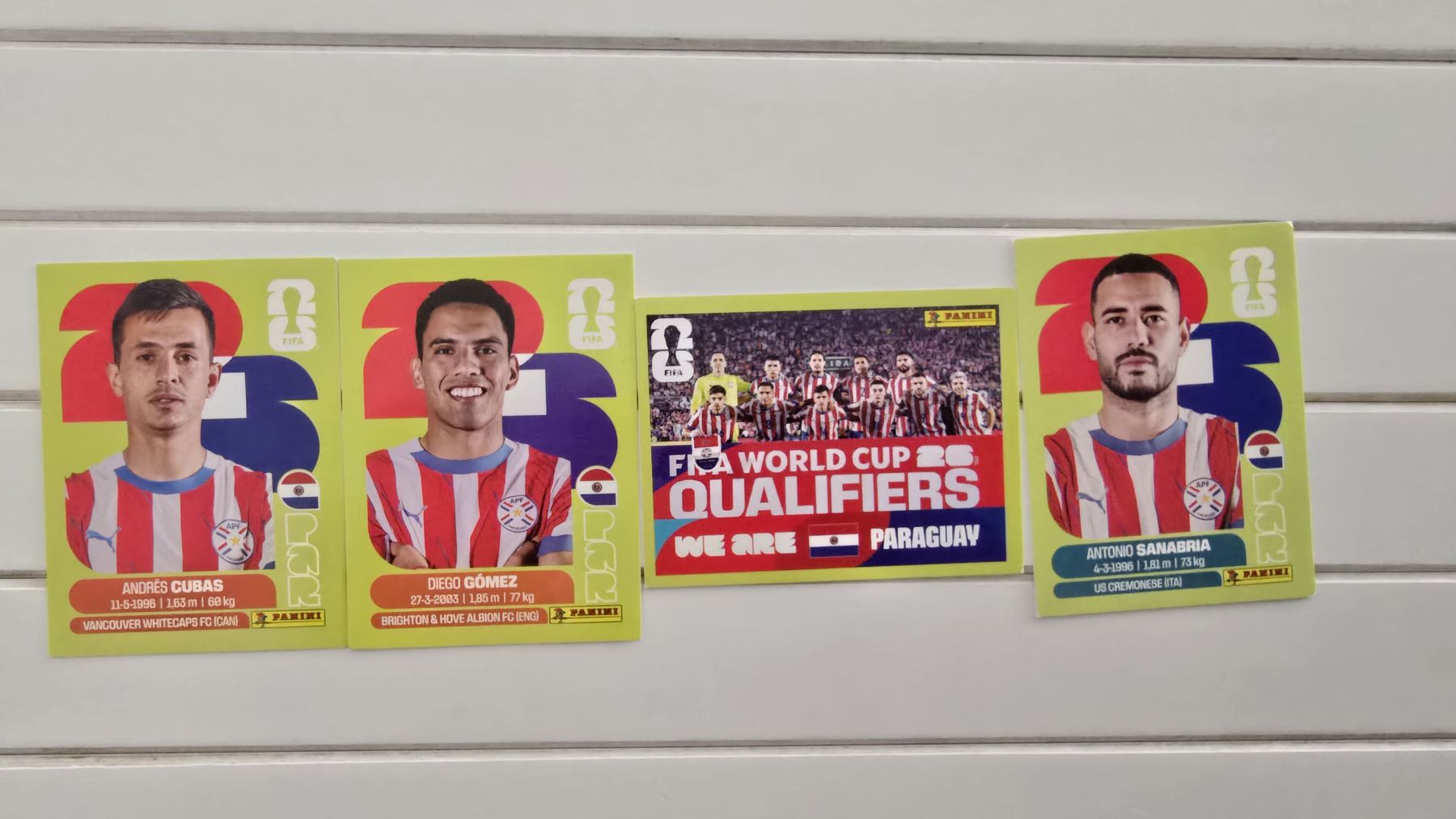 Panini Cartes à collectionner: Panini WM 2026 Paraguay PAR – Neuf (Voir description) à Aesch ZH par Strandhaus
