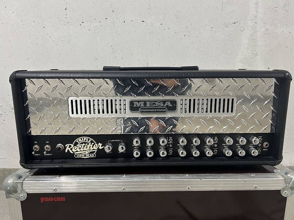 Mesa Boogie Amplificatori: Mesa Boogie triple rectifier 150W / 50W Head – Usato da Basel venduto da Jotaguitars