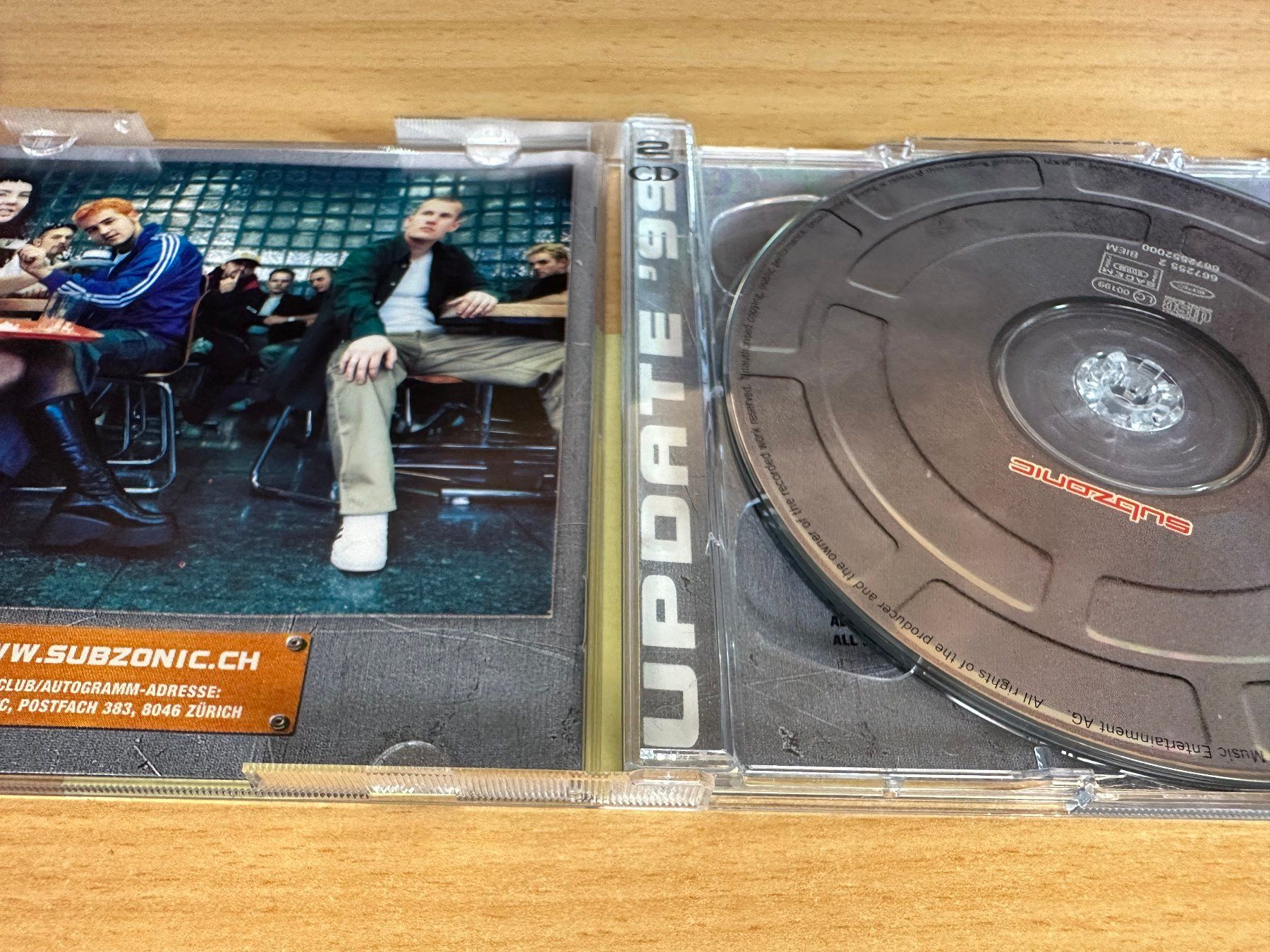 CD: Subzonic – Update '99 - 2 CD – Usato da Rikon im Tösstal venduto da Alpenmutz 2