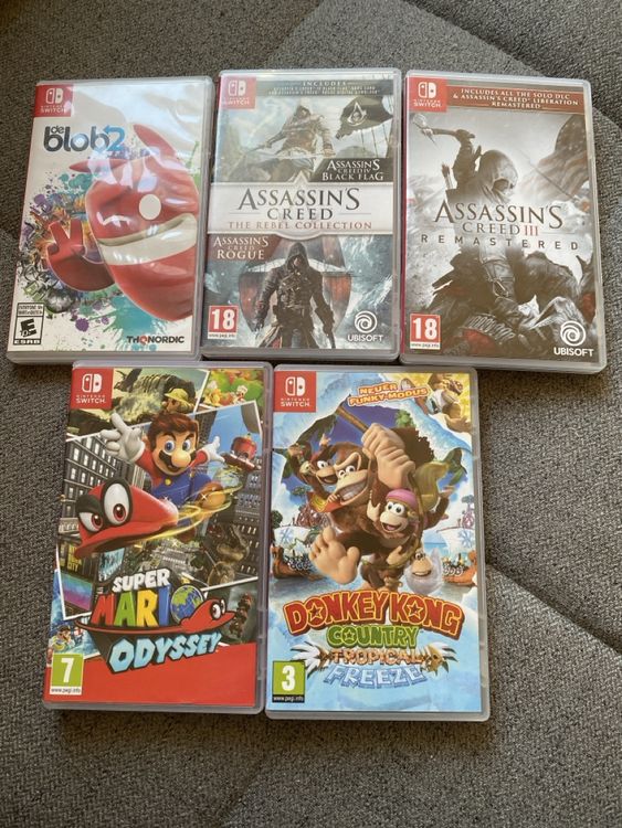 Nintendo Switch Spiele Gebraucht