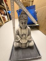 Dekofigur Buddha Steinoptik H: ca. 28 cm