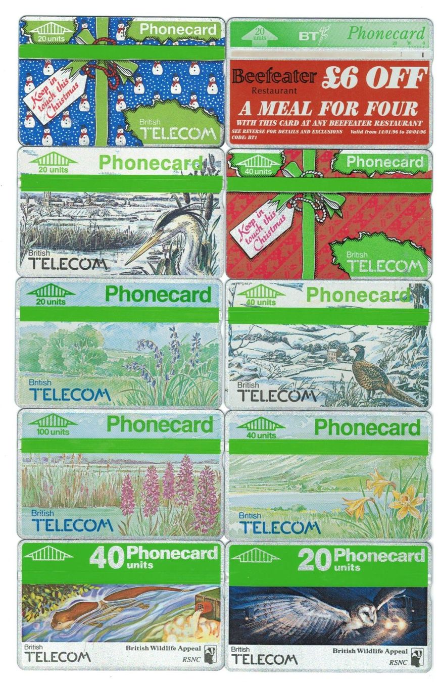 Cartes de téléphone: 10 Telefonkarte British Telecom – D'occasion à Zürich par tol_b7c7