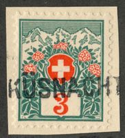 CH - Porto - Zst. Nr. 30 - Stabstempel Küsnacht ZH