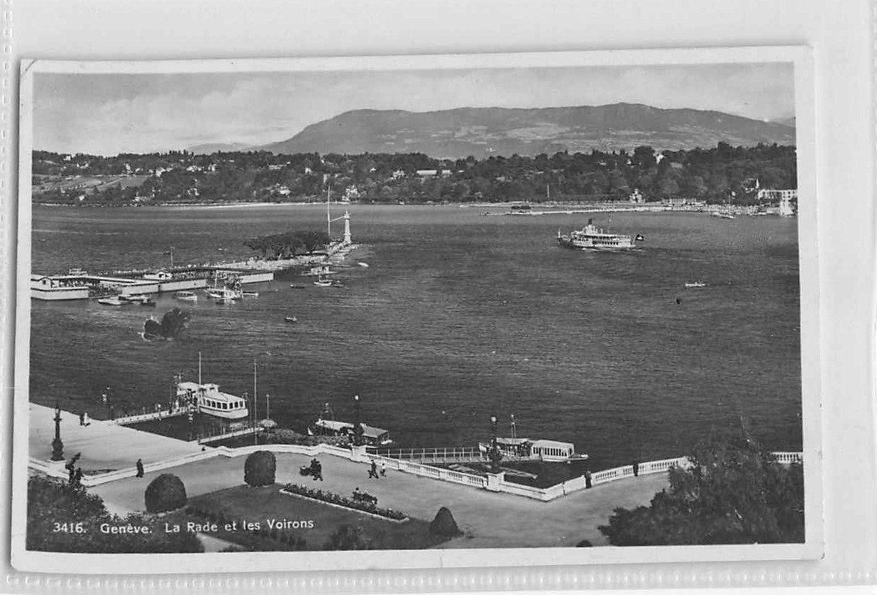 Cartoline postali: SOUVENIR de GENEVE - la RADE 1931 – Usato da Winterthur venduto da SchatzchischtliWinti