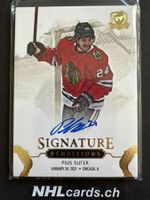 Pius Suter NHL The Cup Rookie Auto Card