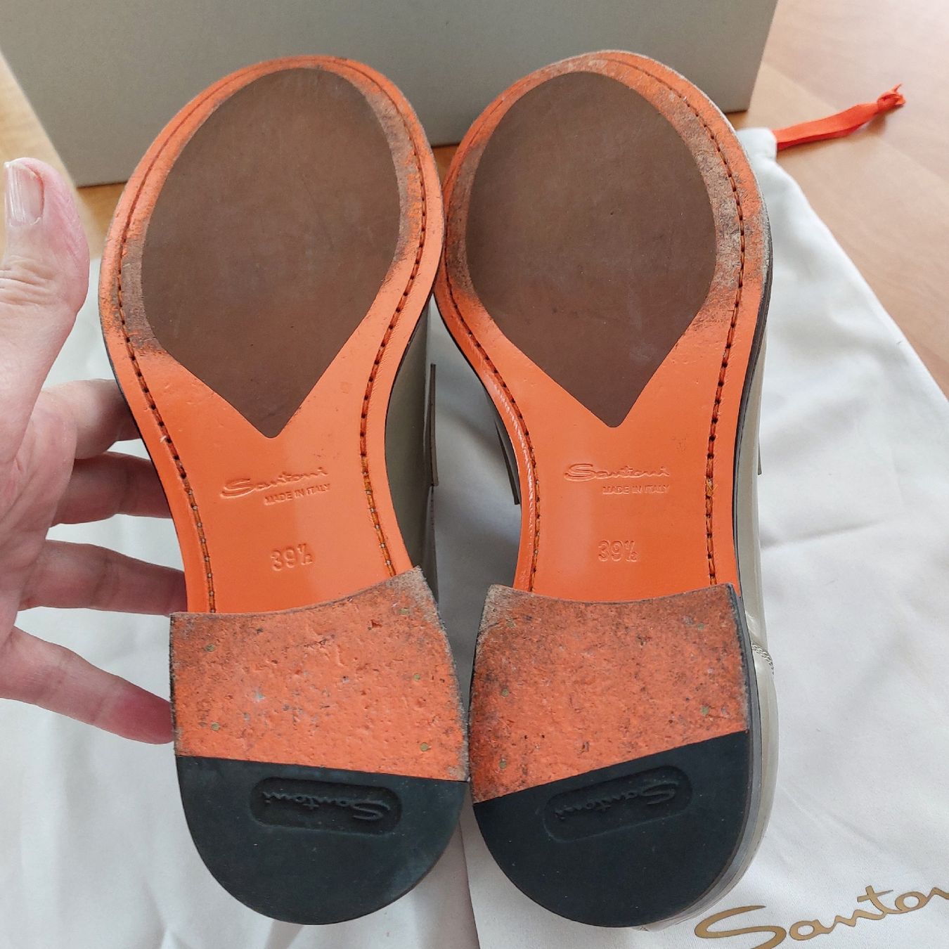 Santoni Scarpe da donna: Santoni Sneaker Loafer Gr. 39.5 – Usato da St. Gallen venduto da ostschweiz123 4
