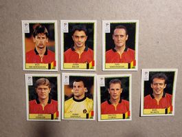 panini euro 2000 seltene stickers belgien