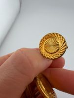 Elegante Vintage Manschettenknöpfe, Goldfarben,🌸