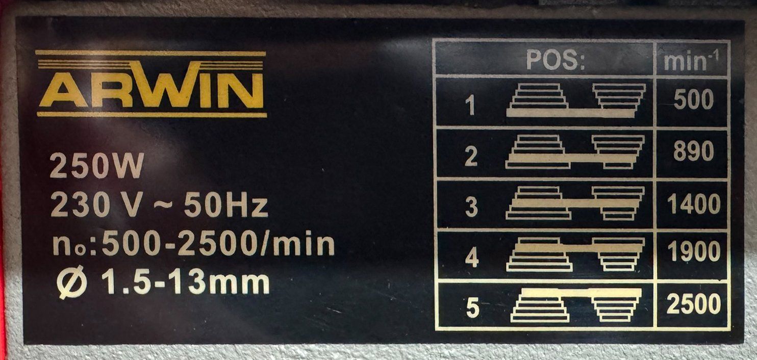 Bohrmaschinen: Tischbormaschine ARWIN – Gebraucht aus Mönchaltorf von Speedy453 6