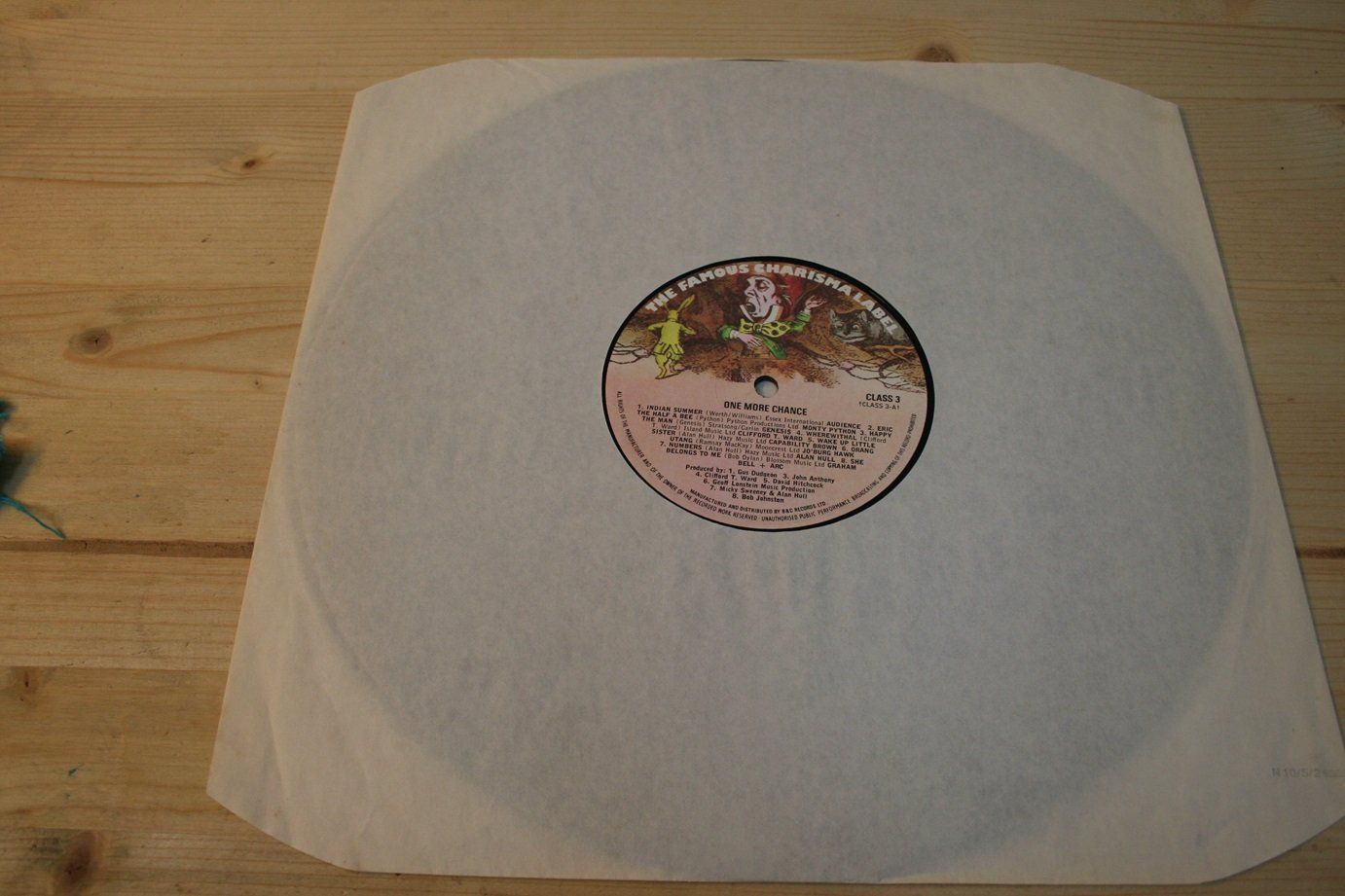 Schallplatten: One more chance - Charisma Records, LP – Gebraucht aus Wettingen von zibi137 2