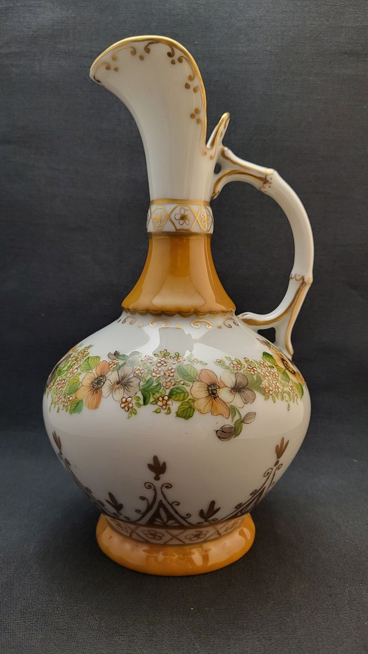 Vasi & Recipienti: Handbemalter Porzellankrug LIMOGES – Usato da Basel venduto da spinne02 4