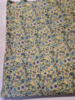 tissue coton fleurie 